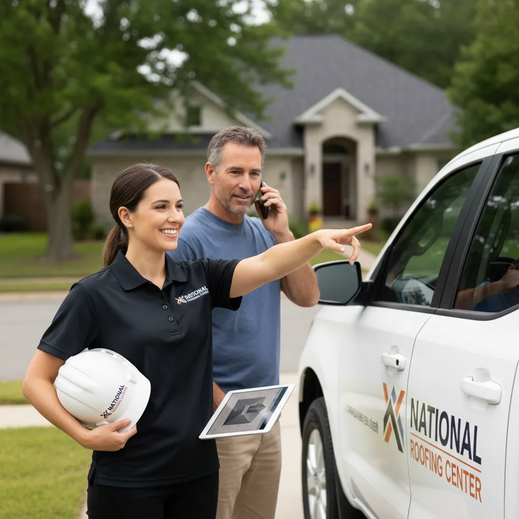 National Roofing Center customer support in Warner